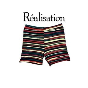 Realisation Par Multicolor Bobbi Knit Shorts XS
